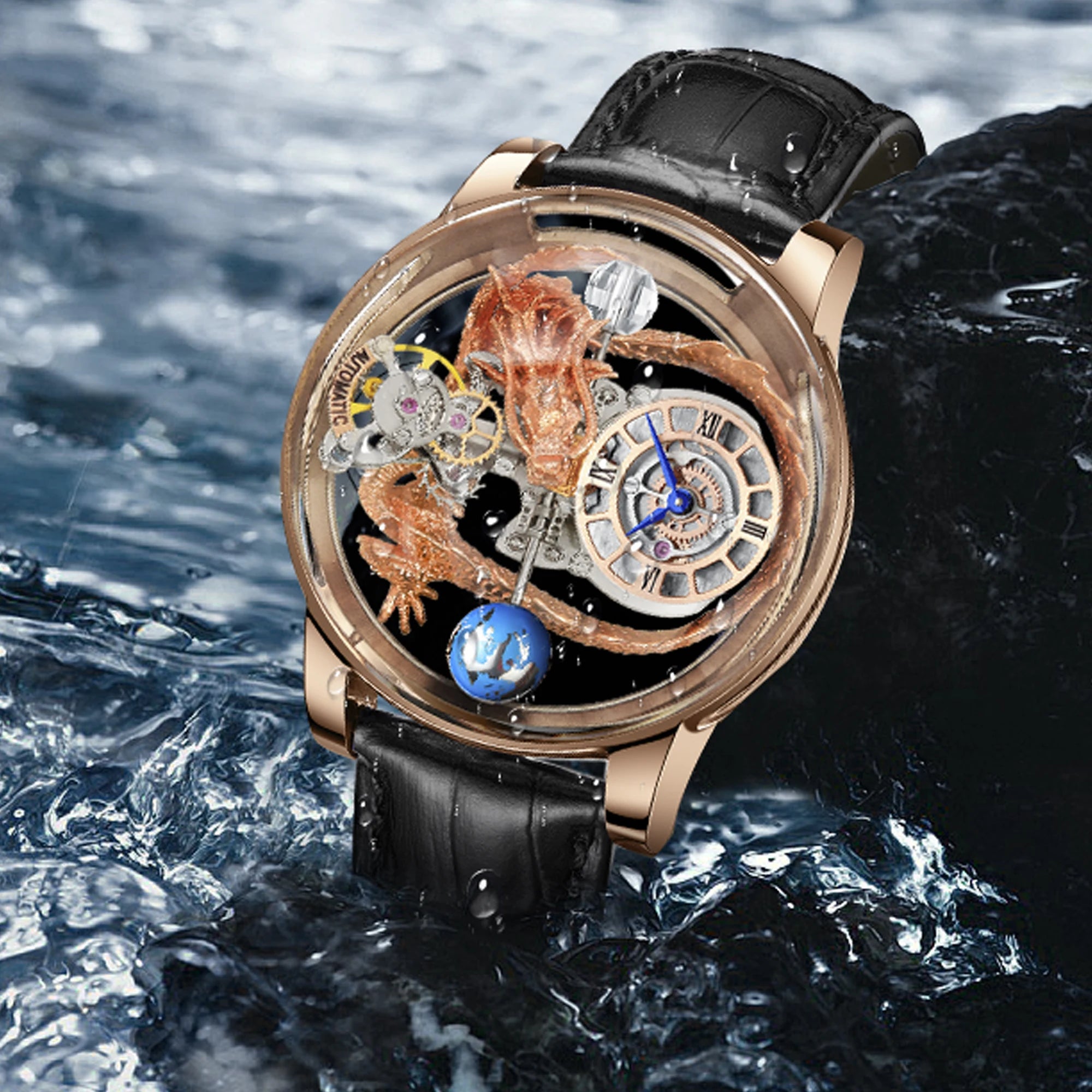 The Big Bang Dragon Tourbillon En Core Shark Sapphire