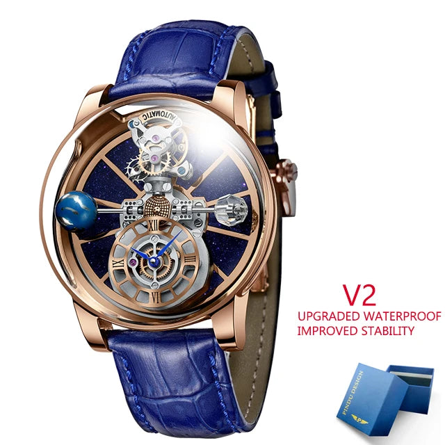 Galactic Pioneer Chronograph Tourbillon Luxury Watch