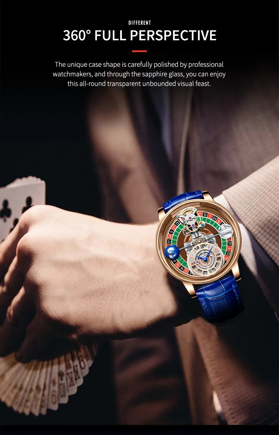 Celestial Roulette Men's Luxury Watch