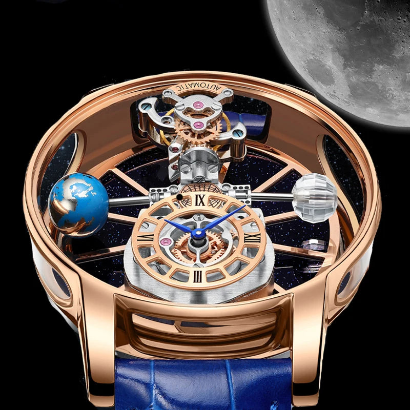 Galactic Pioneer Chronograph Tourbillon Luxury Watch