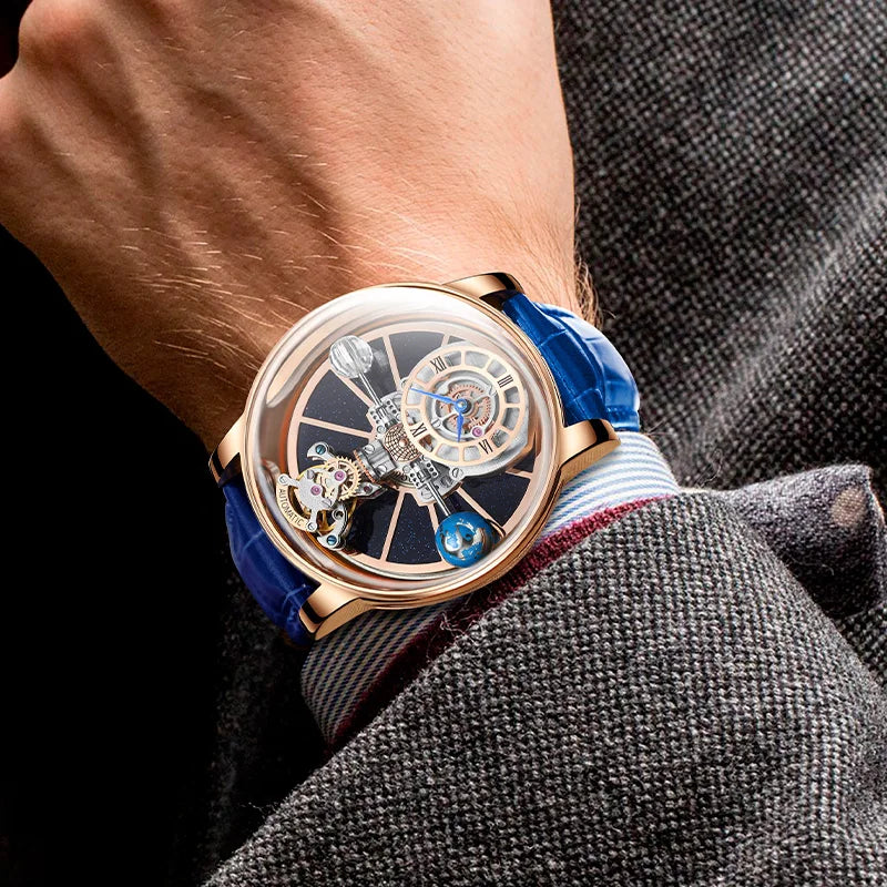 Galactic Pioneer Chronograph Tourbillon Luxury Watch