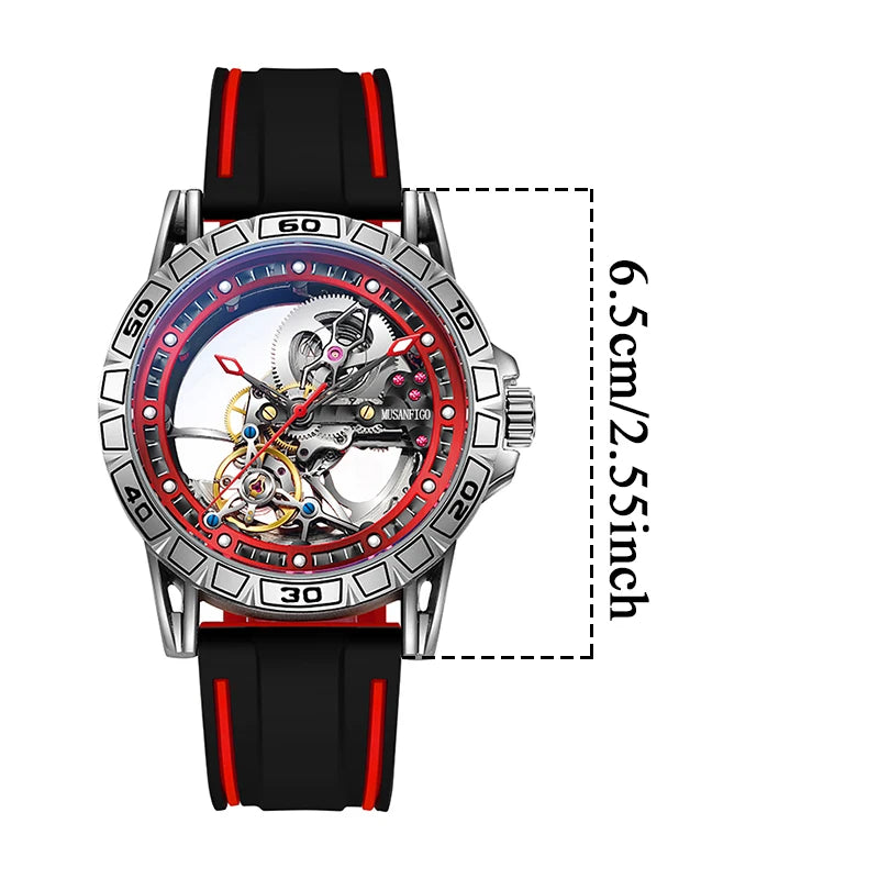 Shark & Sapphire Luminary Skeleton Automatic