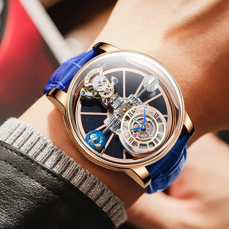 Galactic Pioneer Chronograph Tourbillon Luxury Watch